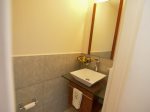 Crystal Bay home rental san felipe baja - Half bathroom sink 
